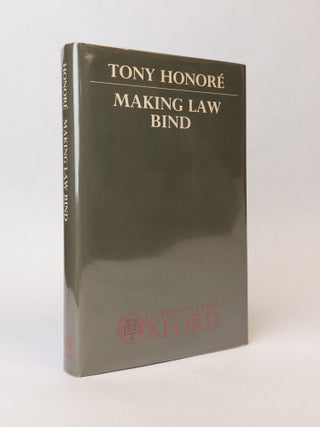 1377184 MAKING LAW BIND. Tony Honor&eacute