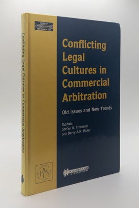 1377224 CONFLICTING LEGAL CULTURES IN COMMERCIAL ARBITRATION: OLD ISSUES AND NEW TRENDS. Stefan...