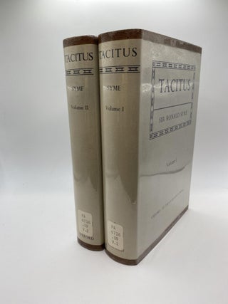 1377293 TACITUS [Two volumes]. Ronald Syme, Cornelius Tacitus