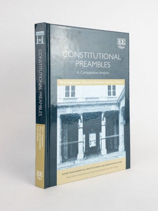 1377372 CONSTITUTIONAL PREAMBLES: A COMPARATIVE ANALYSIS. Wim Voermans, Maarten Stremler, Paul...