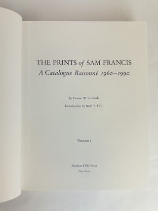 THE PRINTS OF SAM FRANCIS: A CATALOGUE RAISONNÉ 1960-1990