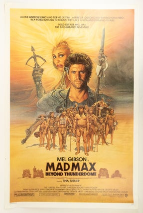 1377490 ORIGINAL "MAD MAX BEYOND THE THUNDERDOME" MOVIE POSTER