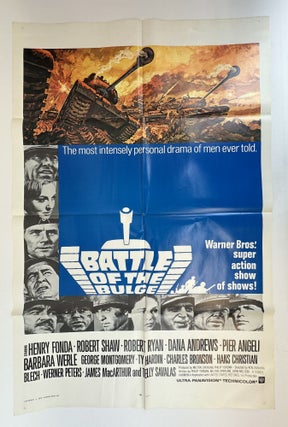 1377563 ORIGINAL "THE BATTLE OF THE BULGE" MOVIE POSTER