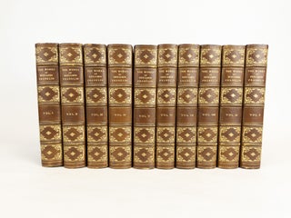 1377638 THE COMPLETE WORKS OF BENJAMIN FRANKLIN [Ten volumes]. Benjamin Franklin, John Bigelow,...
