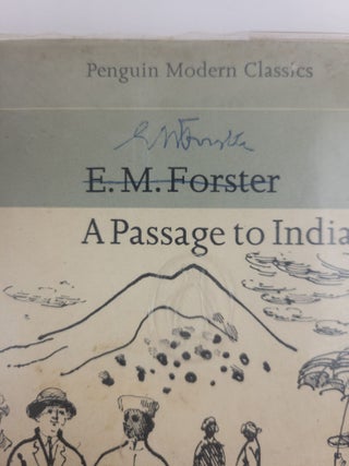 1377717 A PASSAGE TO INDIA [Signed]. E. M. Forster