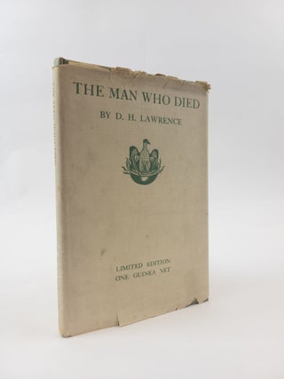 1377741 THE MAN WHO DIED. D. H. Lawrence