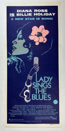 1378332 ORIGINAL "LADY SINGS THE BLUES" MOVIE POSTER. Diana Ross