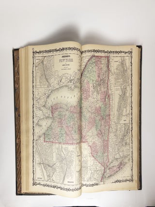 JOHNSON'S NEW ILLUSTRATED (STEEL PLATE) FAMILY ATLAS