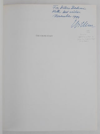 THE CROSS-STAFF: HISTORY AND DEVELOPMENT OF A NAVIGATIONAL INSTRUMENT [Inscribed]