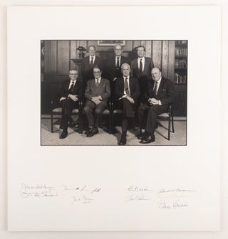 1378834 PHOTO FROM ‘THE FOURTH ANNUAL REPORT OF THE SECRETARIES OF DEFENSE’ (1990) SIGNED 9x