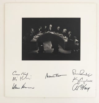 1378837 PHOTO FROM ‘A SUMMIT ON EUROPE’ (2001) SIGNED 7x