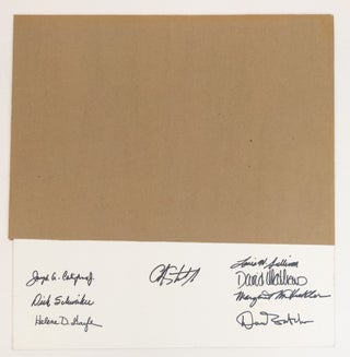 1378844 SIGNED MAT FROM ‘REPORT OF THE SECRETARIES OF HEALTH AND HUMAN SERVICES ‘ (2002)...