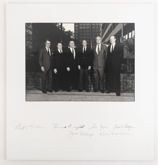 1378849 PHOTO FROM ‘THE FIFTH ANNUAL REPORT OF THE SECRETARIES OF DEFENSE’ (1991) SIGNED 6x