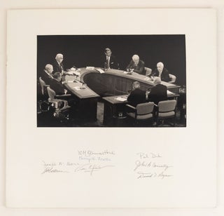 1378853 PHOTO FROM ‘THE FIRST ANNUAL REPORT OF THE SECRETARIES OF THE TREASURY’ (1991) SIGNED 8x