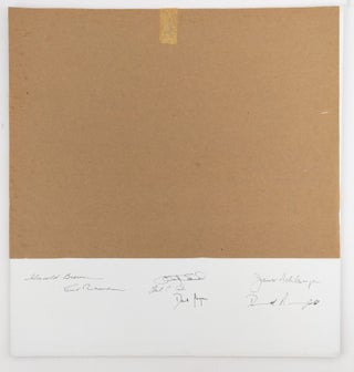 1378862 SIGNED MAT FROM ‘THE SIXTH ANNUAL REPORT OF THE SECRETARIES OF DEFENSE’ (1992) ...