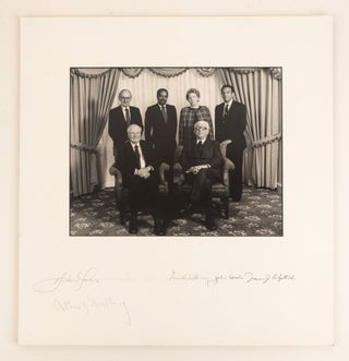 1378872 PHOTO FROM ‘U.S. PERMANENT REPRESENTATIVES TO THE UNITED NATIONS I’ (1989) SIGNED 6x