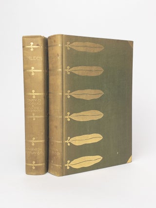 1379185 WALDEN OR, LIFE IN THE WOODS [Two Volumes]. Henry D. Thoreau