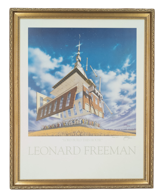 1379394 "LORD BUILD THIS HOUSE" [Signed]. Leonard Freeman