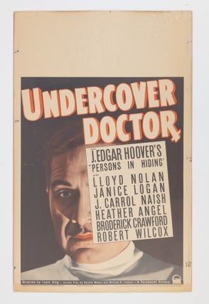 1379684 ORIGINAL "UNDERCOVER DOCTOR" MOVIE POSTER
