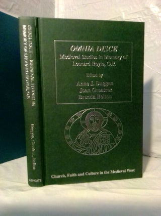 1379759 OMNIA DISCE: MEDIEVAL STUDIES IN MEMORY OF LEONARD BOYLE, O.P. Anne J. Duggan, Joan,...