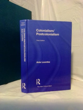 1379817 COLONIALISM/POSTCOLONIALISM. Ania Loomba