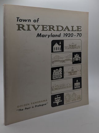 1380712 TOWN OF RIVERDALE MARYLAND 1920-70