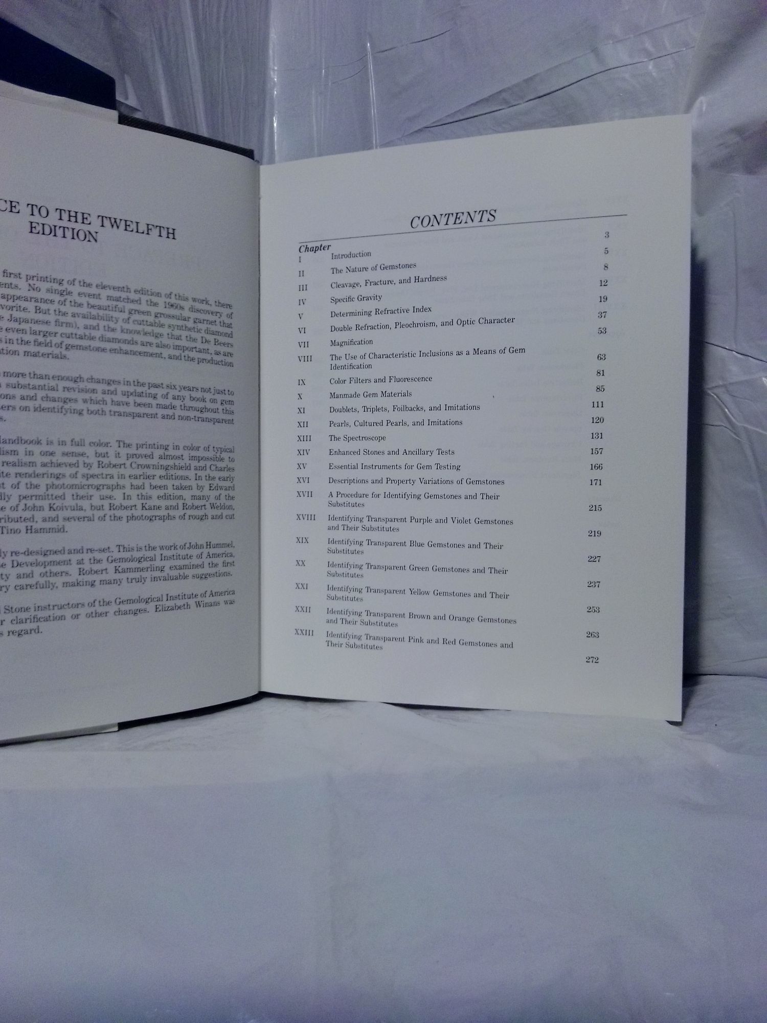 HANDBOOK OF GEM IDENTIFICATION INSCRIBED | Richard T. Liddicoat Jr