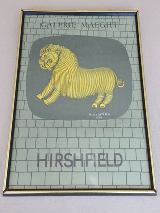 1381024 "GALERIE MAEGHT" FRENCH EXHIBIT POSTER. Morris Hirshfield