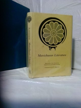 1381081 MANICHAEAN LITERATURE: REPRESENTATIVE TEXTS CHIEFLY FROM MIDDLE PERSIAN AND PARTHIAN...