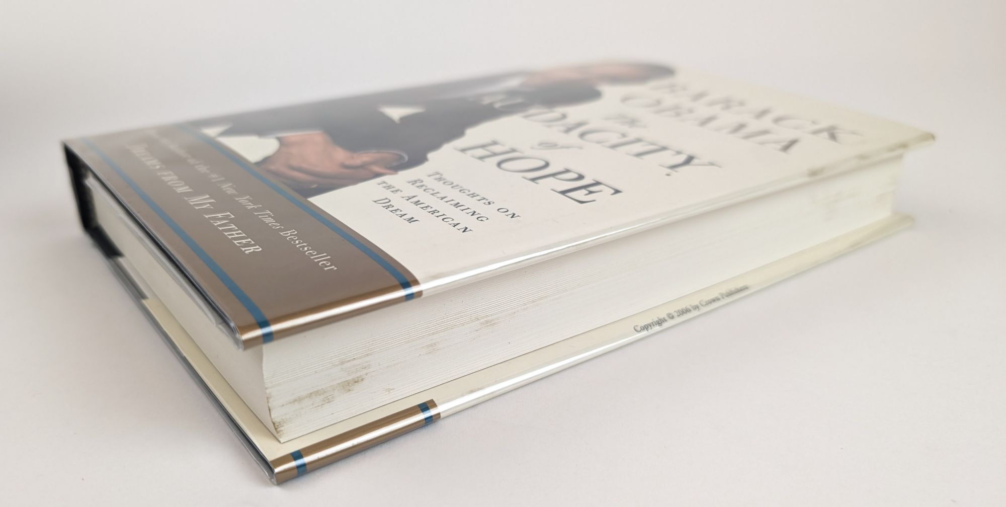 THE AUDACITY OF HOPE Signed | Barack Obama | First Edition, First Printing