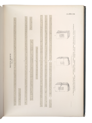 DENKM&Auml;LER AUS &Auml;GYPTEN UND &Auml;THIOPIEN NACH DEN ZEICHNUNGEN DER VON SEINER MAJEST&Auml;T DEM KOENIGE VON PREUSSEN FRIEDRICH WILHELM IV NACH DIESEN L&Auml;NDERN GESENDETEN UND IN DEN JAHREN 1842 - 1845 AUSGEFUHRTEN WISSENSCHAFTLICHEN EXPEDITION [Vols. III - VIII, Only]
