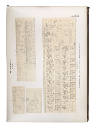 DENKM&Auml;LER AUS &Auml;GYPTEN UND &Auml;THIOPIEN NACH DEN ZEICHNUNGEN DER VON SEINER MAJEST&Auml;T DEM KOENIGE VON PREUSSEN FRIEDRICH WILHELM IV NACH DIESEN L&Auml;NDERN GESENDETEN UND IN DEN JAHREN 1842 - 1845 AUSGEFUHRTEN WISSENSCHAFTLICHEN EXPEDITION [Vols. III - VIII, Only]