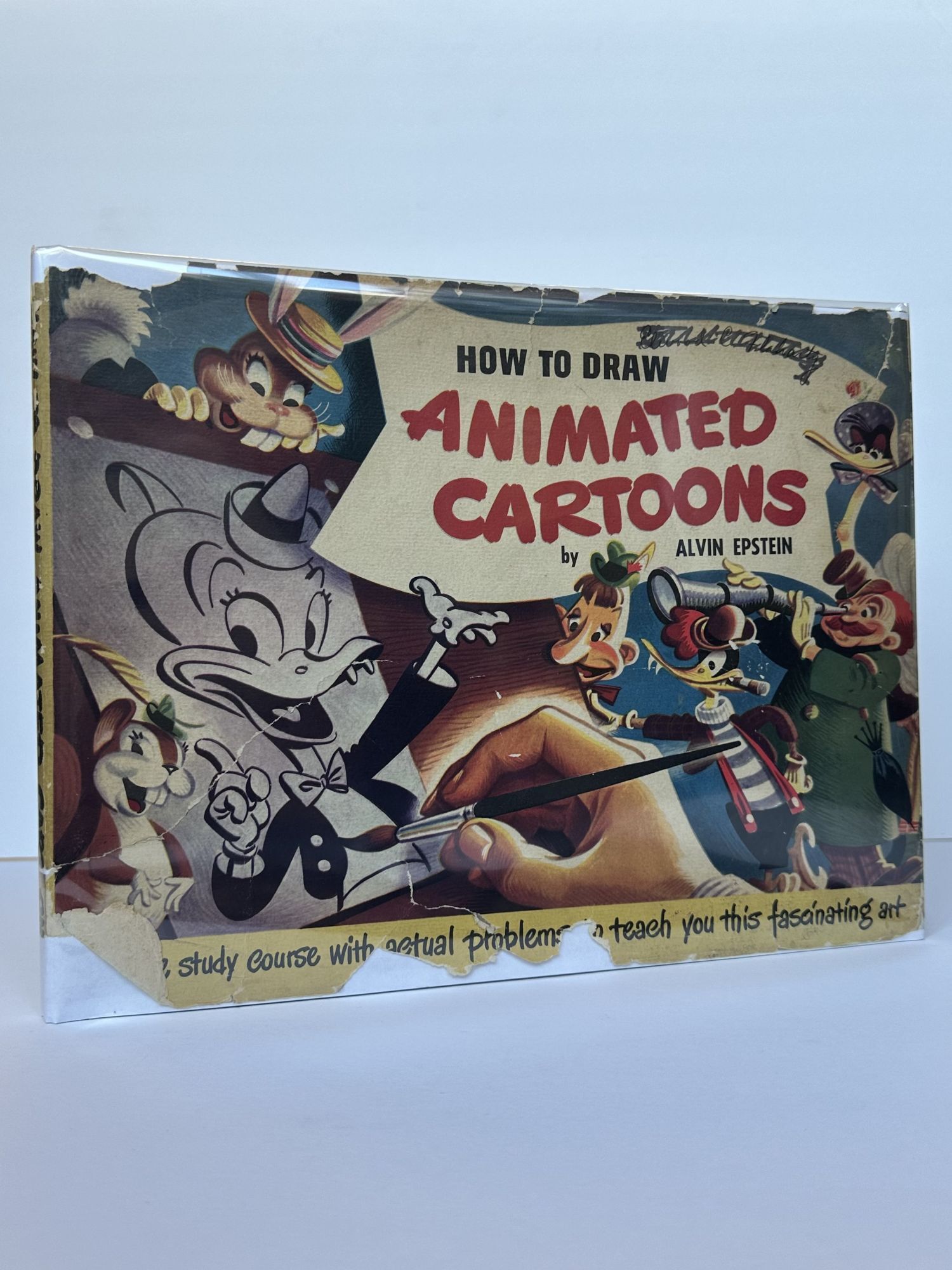 HOW TO DRAW ANIMATED CARTOONS | Alvin Epstein