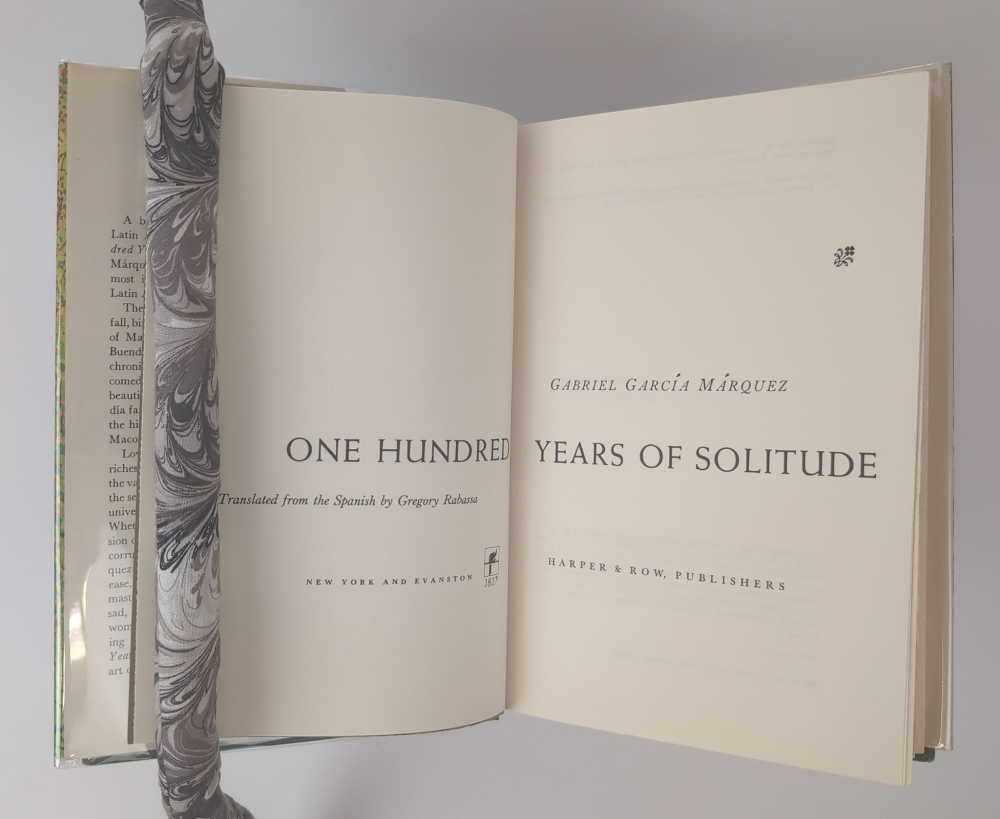 ONE HUNDRED YEARS OF SOLITUDE | Gabriel Garcia Marquez | First American ...
