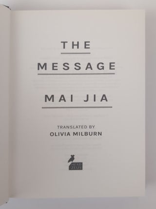 THE MESSAGE [Signed]