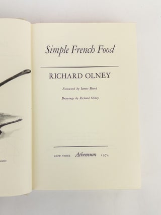 SIMPLE FRENCH FOOD [Inscribed]