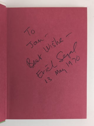 LOVE STORY [Inscribed]