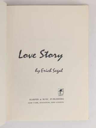 LOVE STORY [Inscribed]