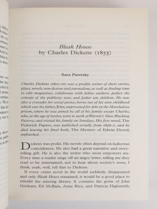 BOOKS TO DIE FOR [SIGNED]