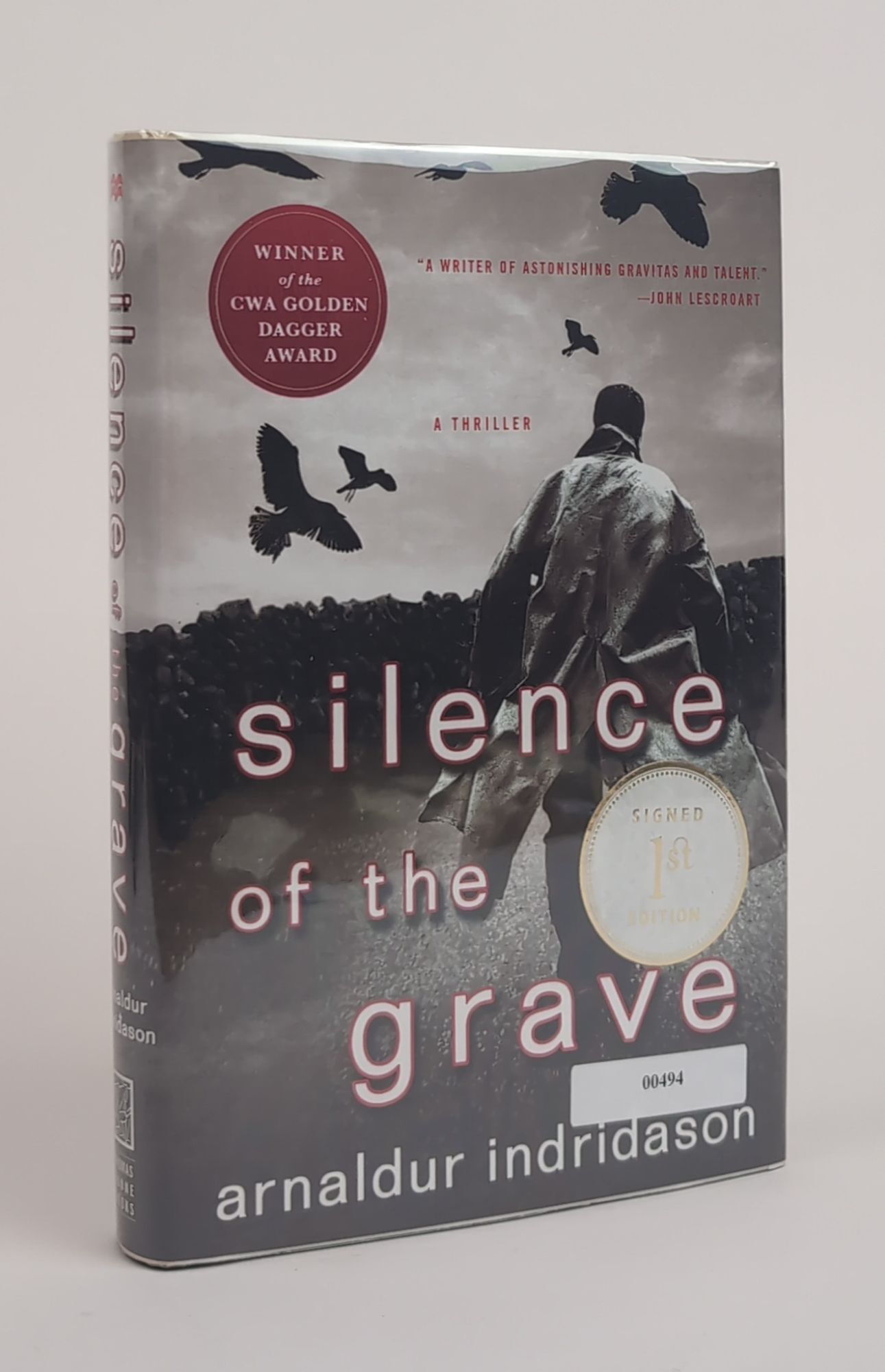 1382550 SILENCE OF THE GRAVE [Signed]. Arnaldur Indridason, Bernard Scudder.