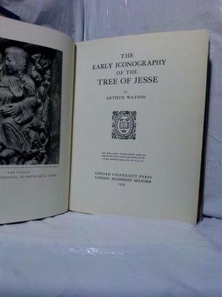 THE EARLY ICONOGRAPHY OF THE TREE OF JESSE