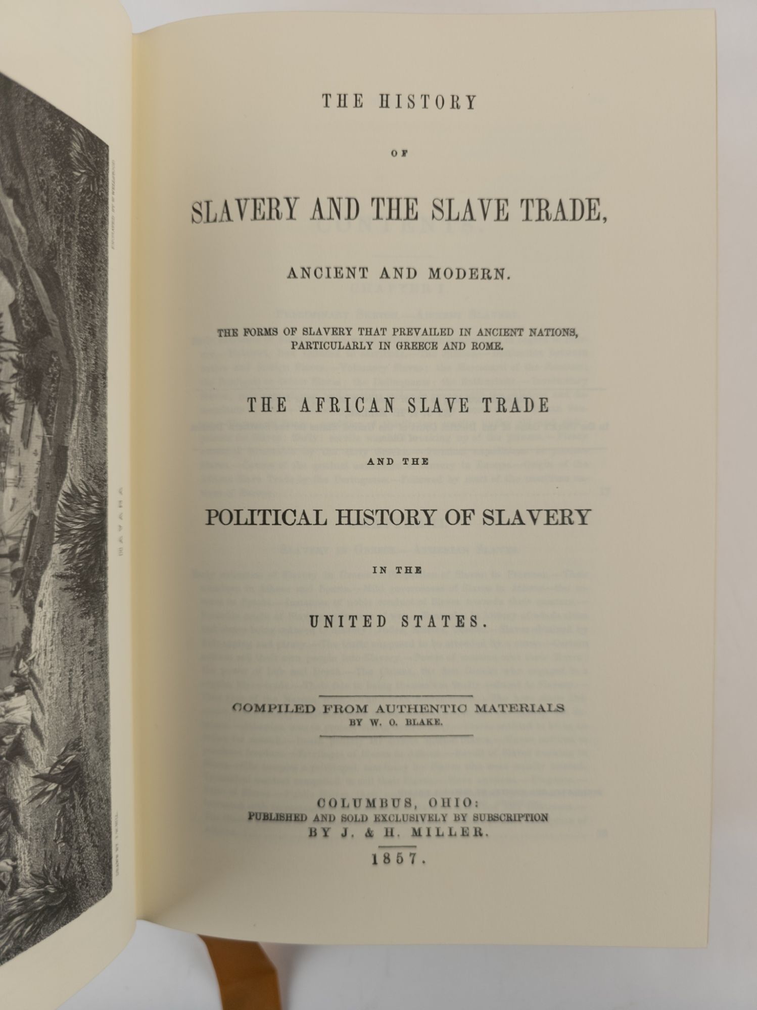 THE HISTORY OF SLAVERY AND THE SLAVE TRADE, ANCIENT AND MODERN | W. O ...