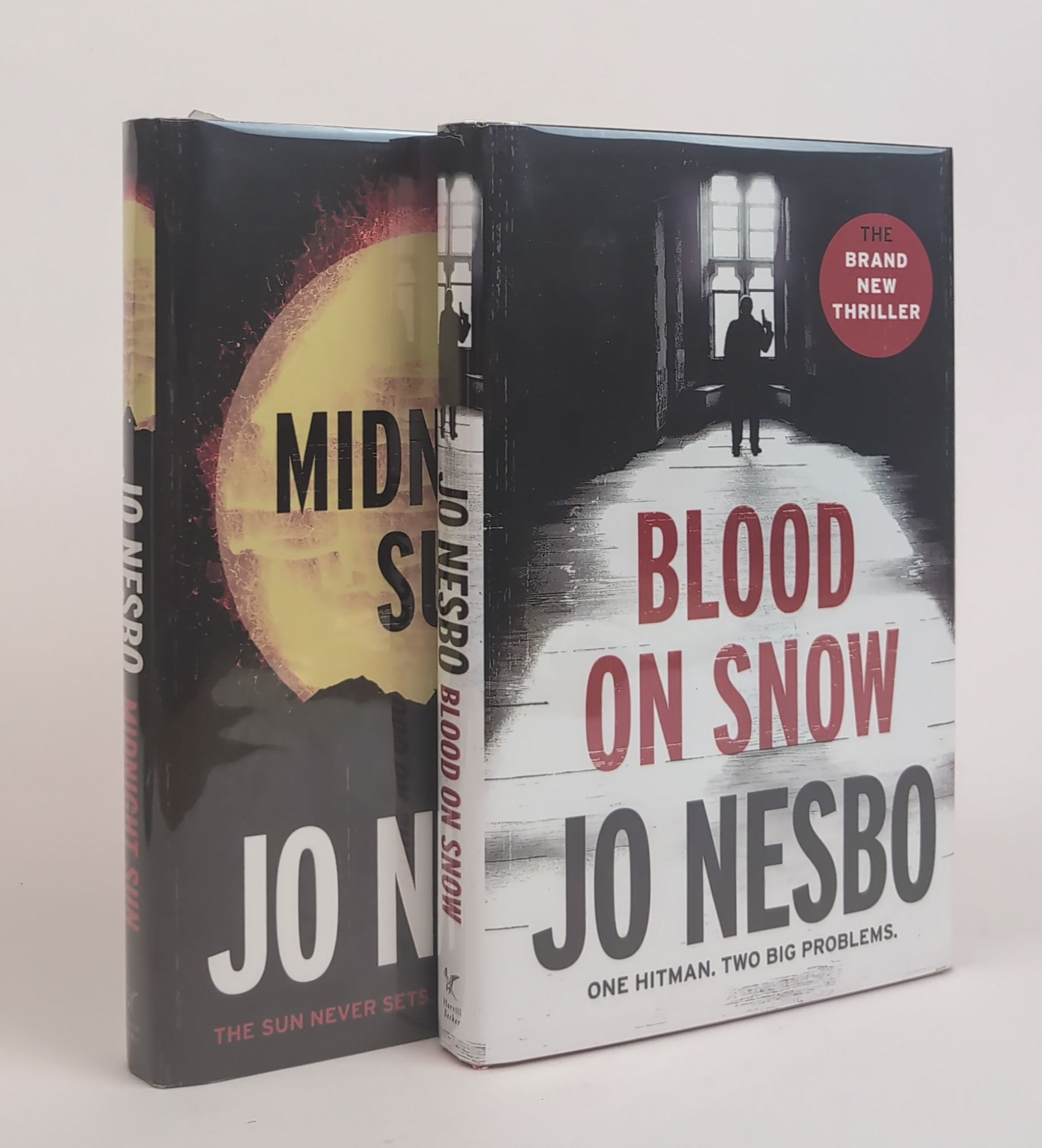 1383040 BLOOD ON SNOW DUOLOGY [BLOOD ON SNOW AND MIDNIGHT SUN] [2 Volumes] [Signed]. Jo Nesb&oslash;, Neil Smith.