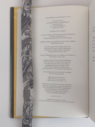 MILLENNIUM SERIES [THE GIRL WITH THE DRAGON TATTOO, THE GIRL WHO PLAYED WITH FIRE, THE GIRL WHO KNOCKED THE HORNETS' NEST, THE GIRL IN THE SPIDER'S WEB, THE GIRL WHO TAKES AN EYE FOR AN EYE, THE GIRL WHO LIVED TWICE, AND THE GIRL IN THE EAGLE'S TALONS] [7 Volumes] [Signed]