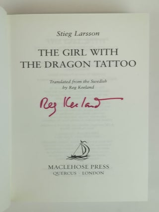 MILLENNIUM SERIES [THE GIRL WITH THE DRAGON TATTOO, THE GIRL WHO PLAYED WITH FIRE, THE GIRL WHO KNOCKED THE HORNETS' NEST, THE GIRL IN THE SPIDER'S WEB, THE GIRL WHO TAKES AN EYE FOR AN EYE, THE GIRL WHO LIVED TWICE, AND THE GIRL IN THE EAGLE'S TALONS] [7 Volumes] [Signed]