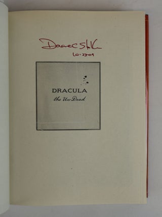 DRACULA THE UN-DEAD [Signed]