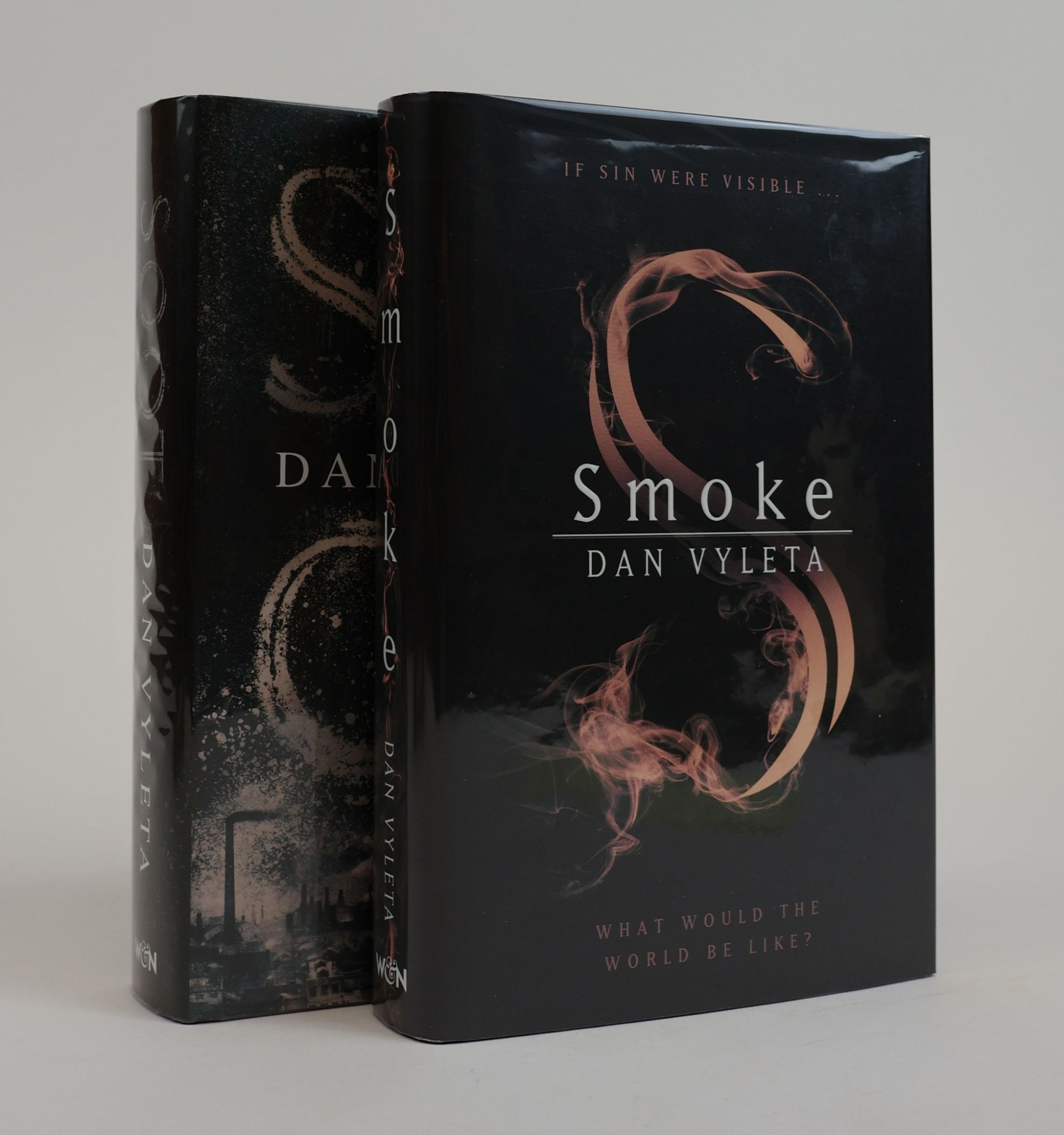 1383288 SMOKE SERIES [SOOT AND SMOKE] [2 Volumes] [Signed]. Dan Vyleta.