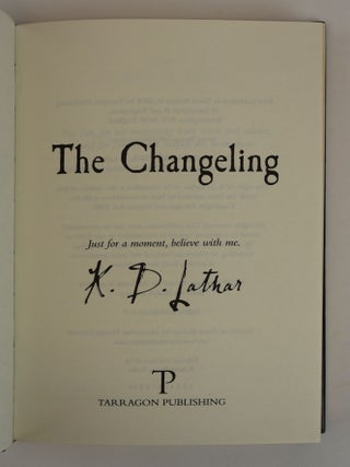 THE CHANGELING [Signed]