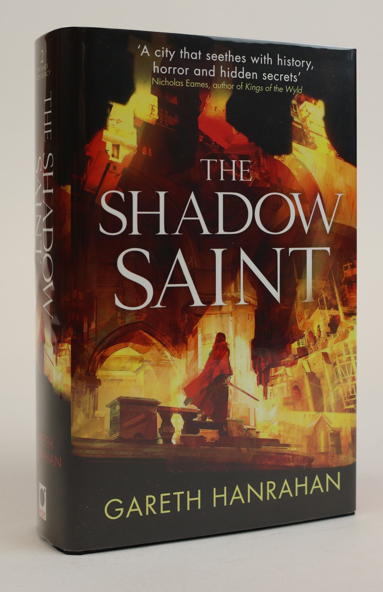 1383431 THE SHADOW SAINT [Signed]. Gareth Hanrahan.