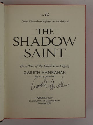 THE SHADOW SAINT [Signed]